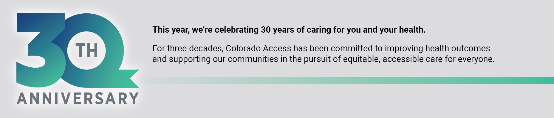 Thank You, Colorado Access!